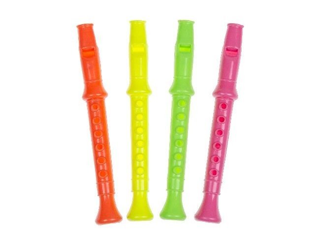 Flûte en plastique 14cm 8572