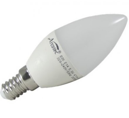 Ampoule LED flamme - E14 / 4,9W=40W
