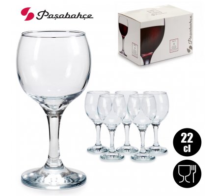 Lot de 6 verres à vin