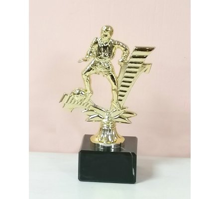 Trophée football OR 15 cm