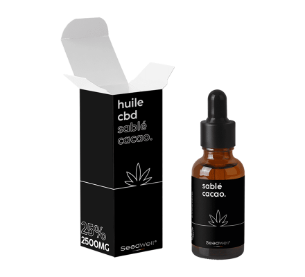 Huile au CBD sablé coco 25%