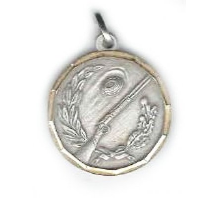Médaille argent BALL TRAP