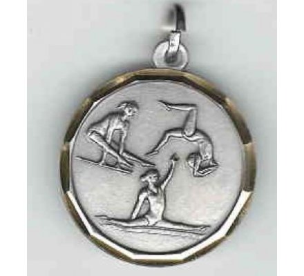 Médaille argent GYMNASTIQUE femme