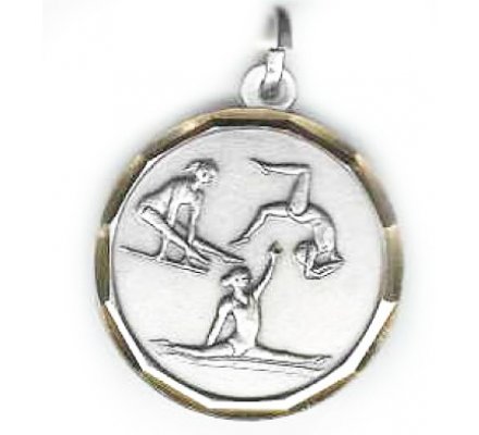 Médaille argent GYMNASTIQUE femme