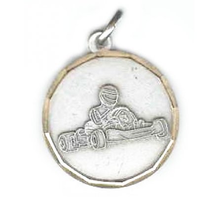 Médaille argent KARTING