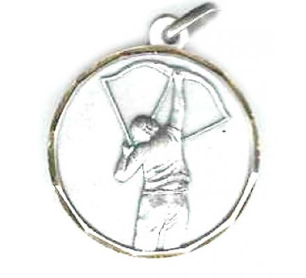 Médaille argent TIR A L'ARC