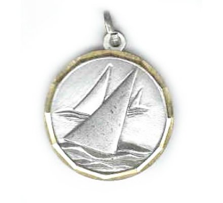 Médaille argent VOILE