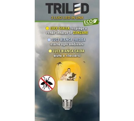 Ampoule TRILED anti-moustique E27-10W