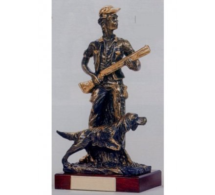 Trophée chasseur 34 cm 