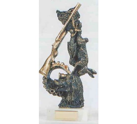 Trophée chasse 33 cm
