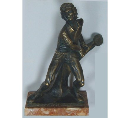 Trophée tennis 35 cm
