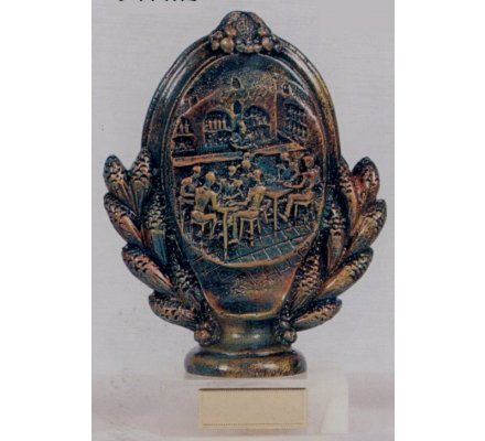 Trophée cartes 25 cm - CR2117