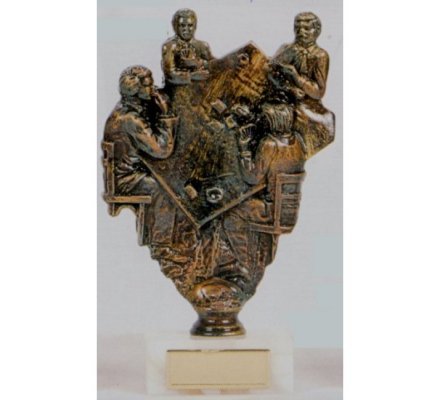 Trophée cartes 24 cm - CR2136