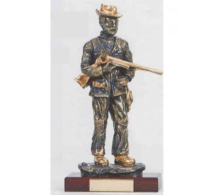 Trophée chasseur 38 cm