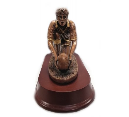 Trophée rugby 18 cm