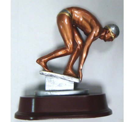 Trophée natation 18 cm - CR8447
