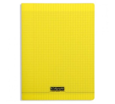 Cahier piqué 24x32 - 96 p - petits carreaux