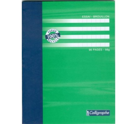 Cahier piqué 17x22 - 96 p - séyès