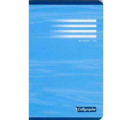 Carnet piqué 11x17 - 96 p - 5x5