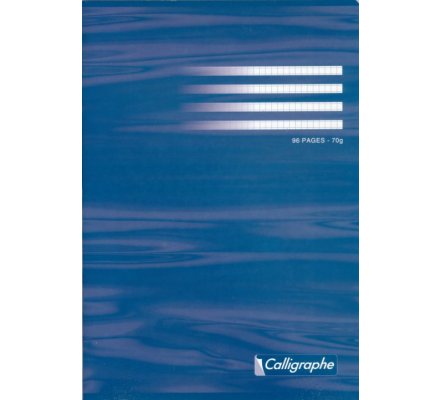Cahier piqué A4 - 96 p - 5x5