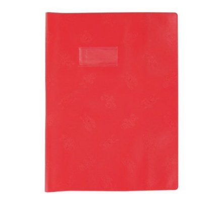 Protege Cahier 17x22 Opaque Rouge 5878 Protege Cahier 17x22 Opaque Rouge 5878