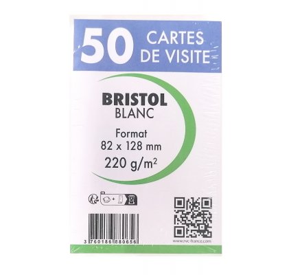 Cartes de visite x 50 - 82 x 128 mm