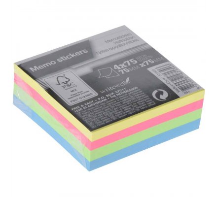 Bloc de 300 post-it couleur