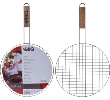 Grille barbecue ronde 32cm