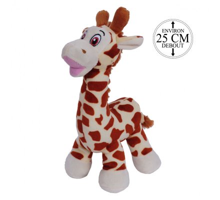 Peluche girafe doudou 25 cm