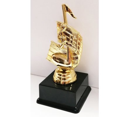 Sujet musique 14 cm - OR
