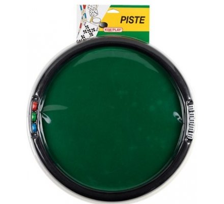 Piste de jeu 45cm + dés et jetons