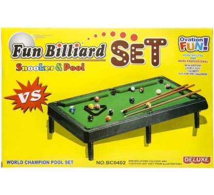 JEU DE BILLARD 31 x 18 CM