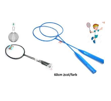 Jeu de badminton en plastique