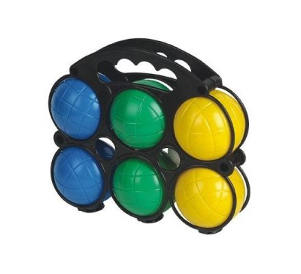 Boules de pétanque en plastique x 6