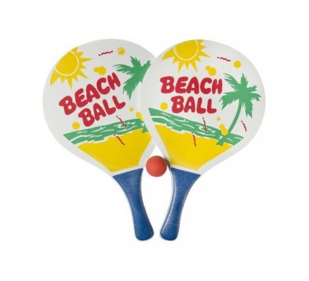 Raquettes de beach-ball x 2