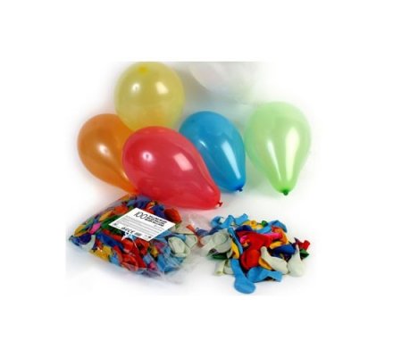 Ballons hélium assortis x 100