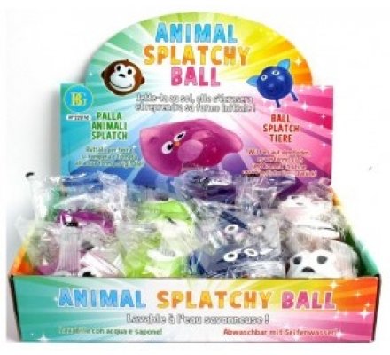 balle splash animal 6 cm