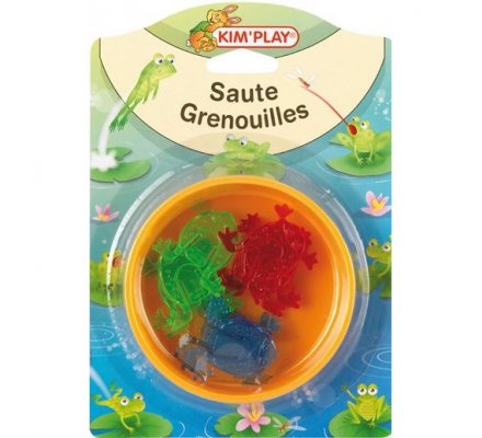 12 saute-grenouilles + récipient