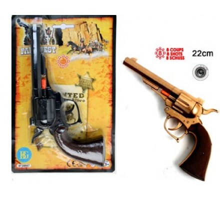 Pistolet Cow Boys bruit 8 coups