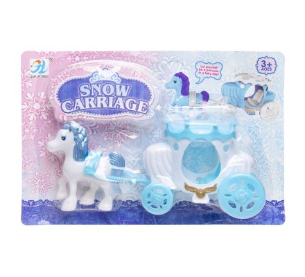 Cheval avec carrosse