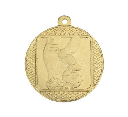 Médaille football OR 45 mm
