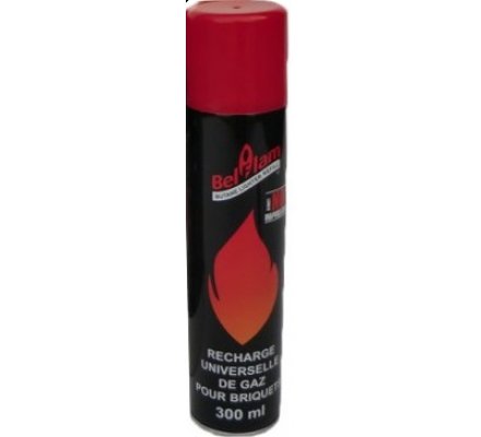 Bouteille de gaz pour briquets 300 ml 