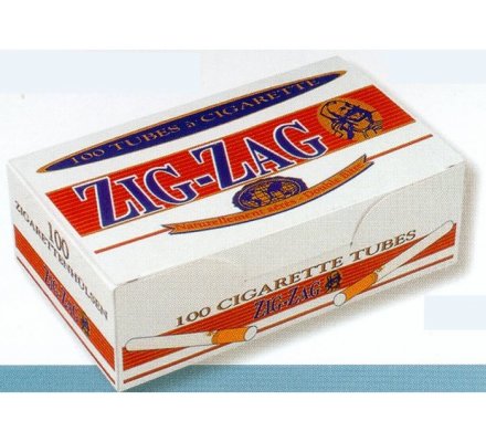 Boîte de 100 tubes à cigarettes Zig-Zag