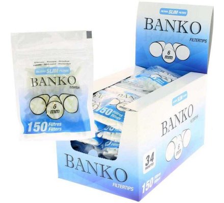 Sachet de 150 filtres à cigarettes