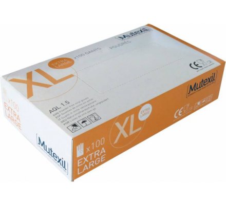 Gants en latex x 100 - XL