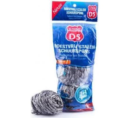 Lot de 3 pailles de fer