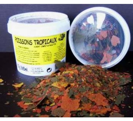 Paillettes pour poissons tropicaux