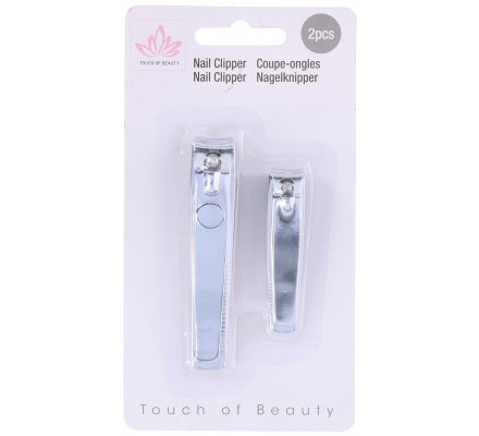 Lot de 2 coupe-ongles