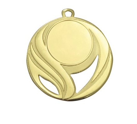 Médaille fer OR diamètre 50 mm