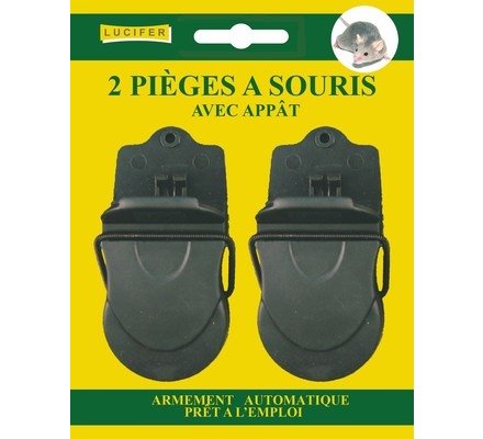 2 pièges à souris